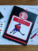 Load image into Gallery viewer, Hockey Educational Work &amp; Coloring Book